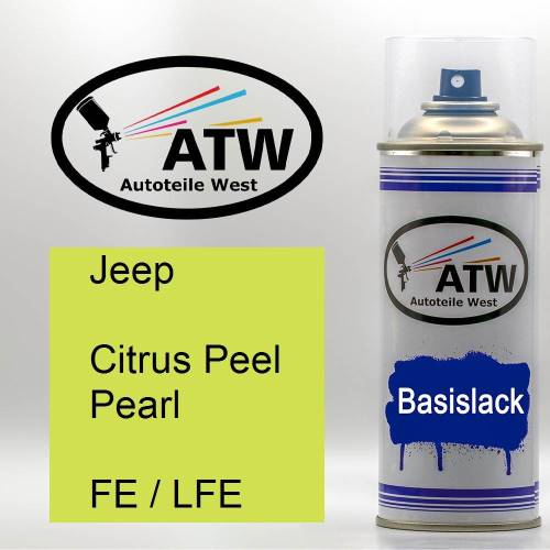 Jeep, Citrus Peel Pearl, FE / LFE: 400ml Sprühdose, von ATW Autoteile West.